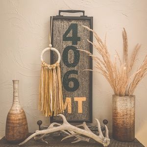 Wall Art Macreme Artistic Boho Wall Hanging Art